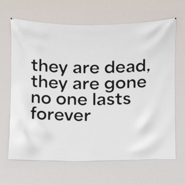 Item preview, no one lasts forever designed and sold by tigrootiger.