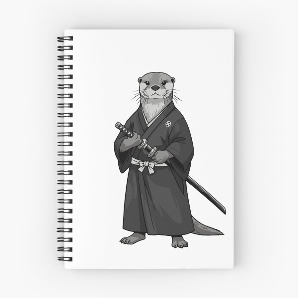 Item preview, Otter Samurai Japanese Warrior Katana designed and sold by SofiBlair.
