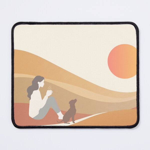 Item preview, A Girl With Her Dog designed and sold by monicabianca.