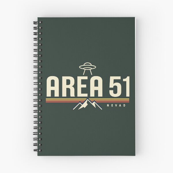 Item preview, AREA 51 Nevada Vintage Retro UFO Graphic Typography Design designed and sold by VoglR.