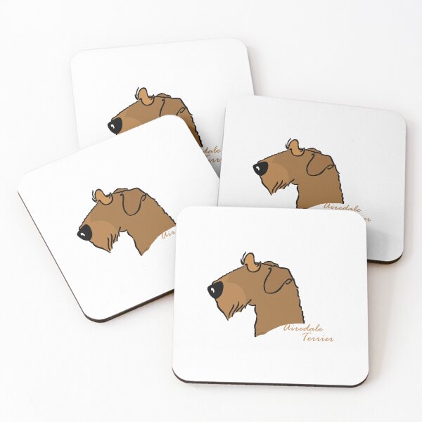 Item preview, Airedale Terrier silhouette designed and sold by LivHana.