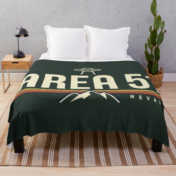 Item preview, AREA 51 Nevada Vintage Retro UFO Graphic Typography Design designed and sold by VoglR.