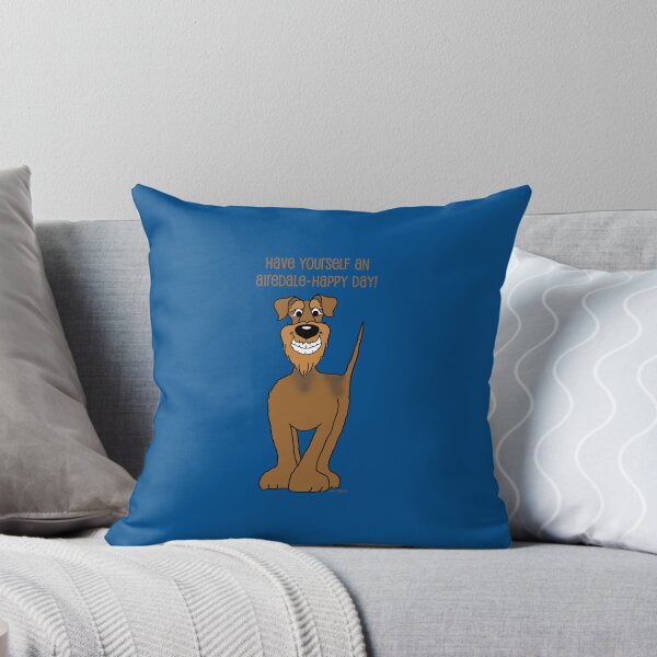 Item preview, Have yourself an Airedale happy day designed and sold by LivHana.