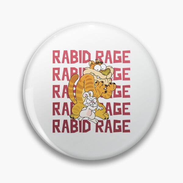 Item preview, Rabid Rage Angry - Bunny Cartoon designed and sold by chatzous.