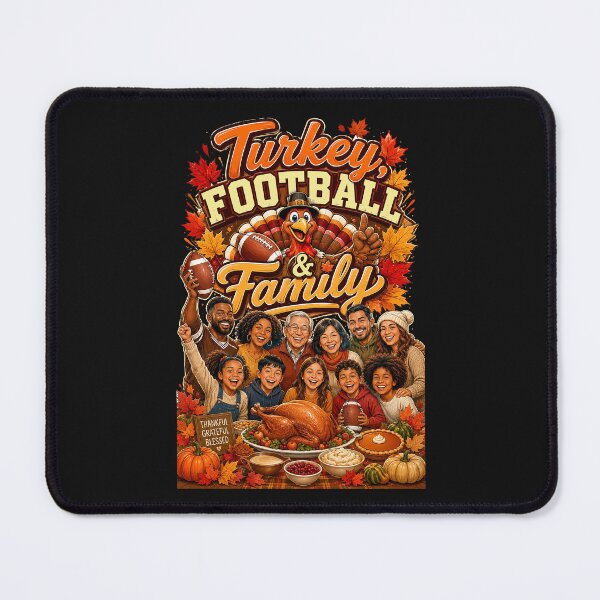 Item preview, TURKEY FOOTBALL & FAMILY - FRIENDS & TRADITIONS designed and sold by DBM Photo Art 1.