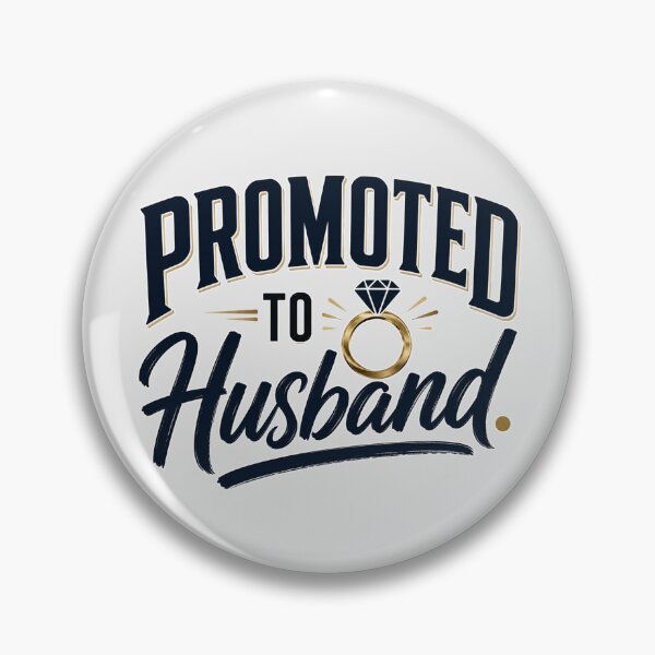 Item preview, Promoted to Husband – Groom, Newlywed & Wedding Ring Marriage Design designed and sold by TheStephanieRome.