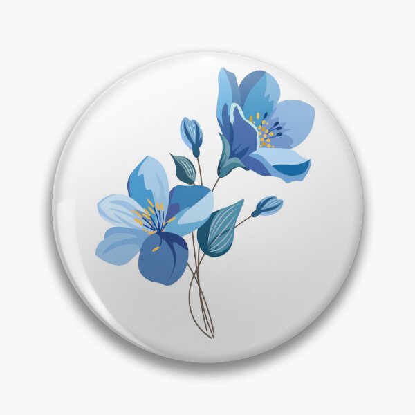 Item preview, flores azules sin fondo designed and sold by Zhanna LL.