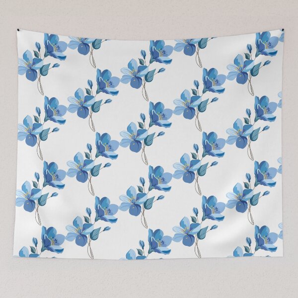 Item preview, blue flowers without background designed and sold by Zhanna LL.