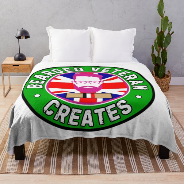 Item preview, Bearded Veteran Creates logo Green designed and sold by BVC-store.