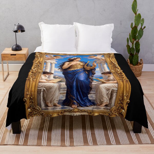 Item preview, Divine Grace Of Erato Muse Of Lyric Poetry Transcendental AI Concept Art by Xzendor7 designed and sold by Xzendor7 Digital Art Creations.
