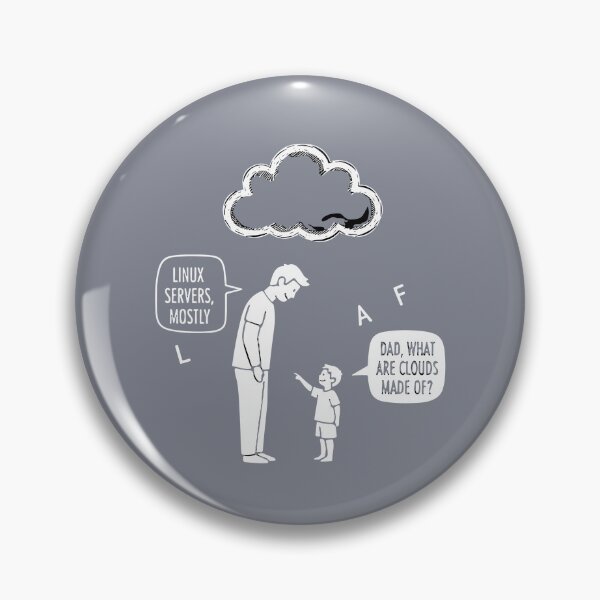 Item preview, Dad What Are Clouds Made Of? Linux Servers, Mostly Linux Programmer Developer IT Professional designed and sold by SofiBlair.