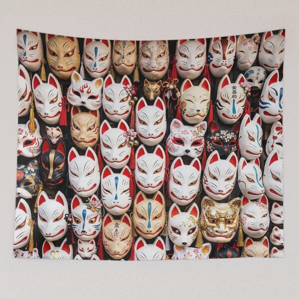 Item preview, Fox Masks designed and sold by snoWorkshop.