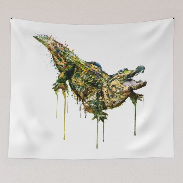 Item preview, Bold Gator Portrait designed and sold by caracatita75.