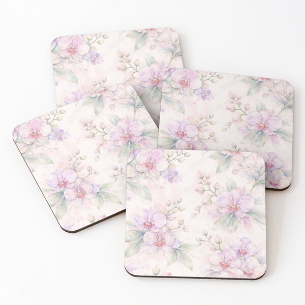 Item preview, delicate orchid blooms  designed and sold by GennyBunny.