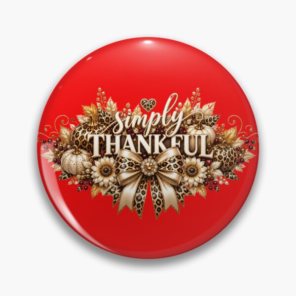 Item preview, Simply Thankful – Leopard Print Autumn Pumpkin Design designed and sold by HO•Designs.