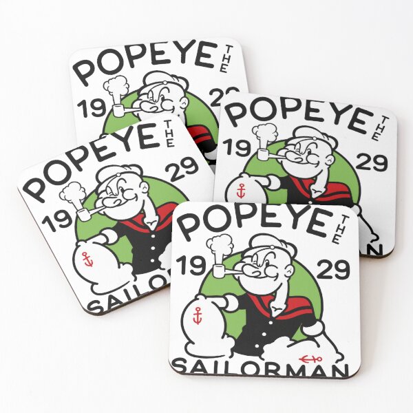 Artikelvorschau, Popeye, der Seemann, 1929, grün entworfen und verkauft von PhiloDoh.