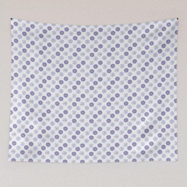 Item preview, Lavender Daisy Floral Pattern designed and sold by DDFolio.
