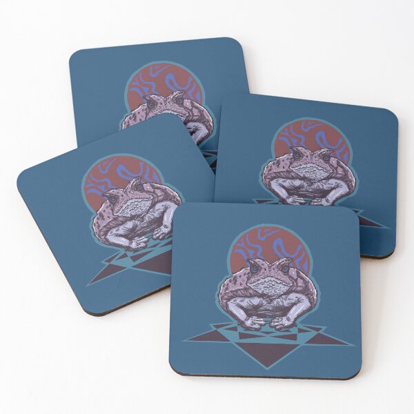 Item preview, Retro Frog — Vintage Amphibian Illustration designed and sold by Half Mess.