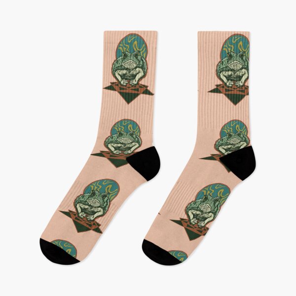 Item preview, Retro Frog — Vintage Amphibian Illustration designed and sold by Half Mess.