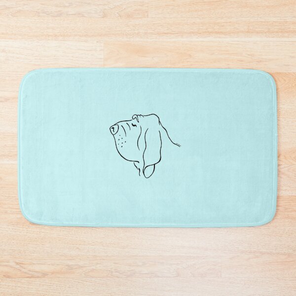 Item preview, Outline Silhouette Bloodhound designed and sold by LivHana.