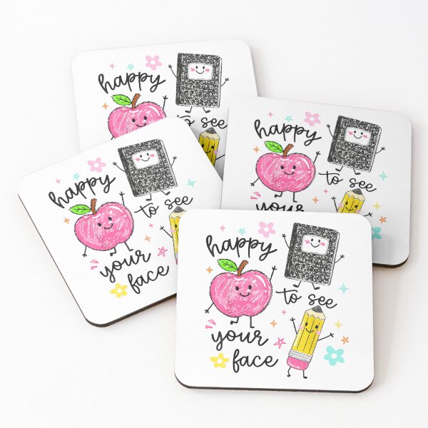Item preview, Happy to See Your Face Cute Back to School Teacher Design designed and sold by NoeValdric.