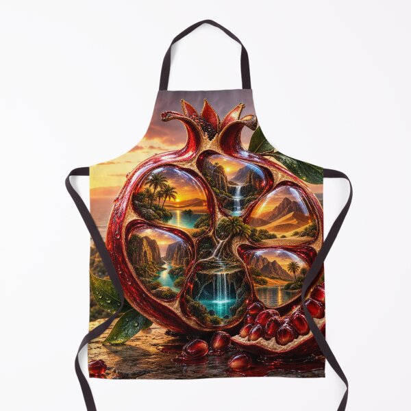 Item preview, Glass Pomegranate Pocket Worlds designed and sold by Lily Lola.