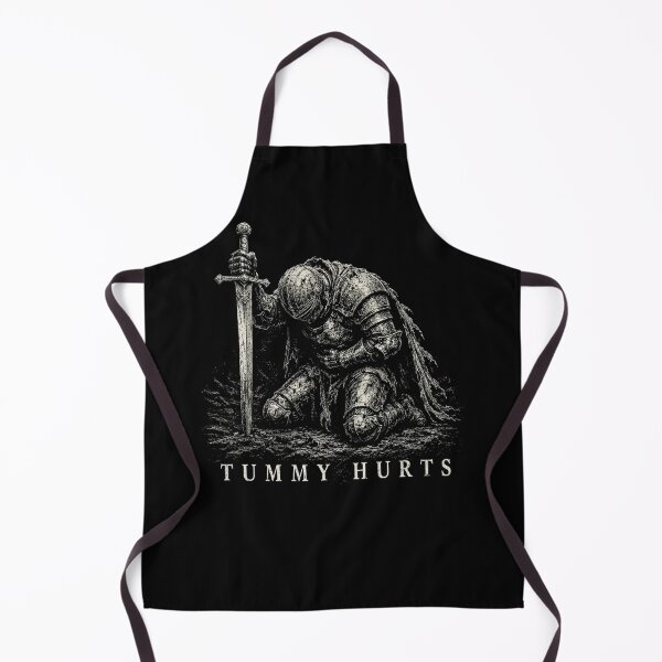 Item preview, Tummy Hurts Knight Ironic Meme designed and sold by Angryblu3.