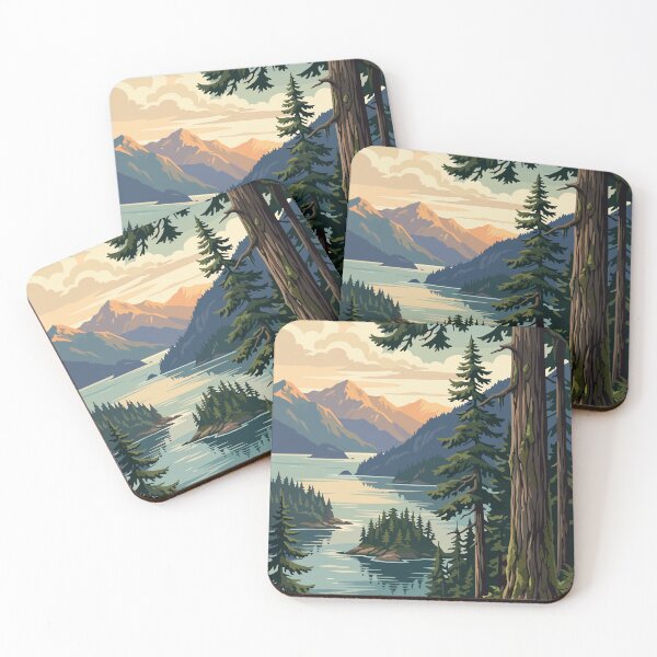 Item preview, Gwaii Haanas National Park Canada Travel Vintage designed and sold by RareDeerArt.