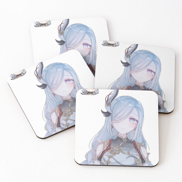 Item preview, Shenhe Blushing Genshin Impact designed and sold by KomiArts.