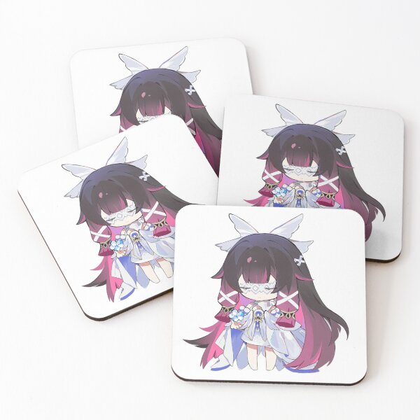 Item preview, Columbina Holding Flowers Genshin Impact designed and sold by KomiArts.