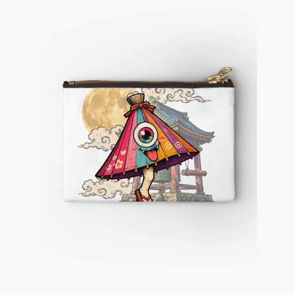 Item preview, Cute Karakasa Obake Yokai Art Sticker designed and sold by OddGarage.