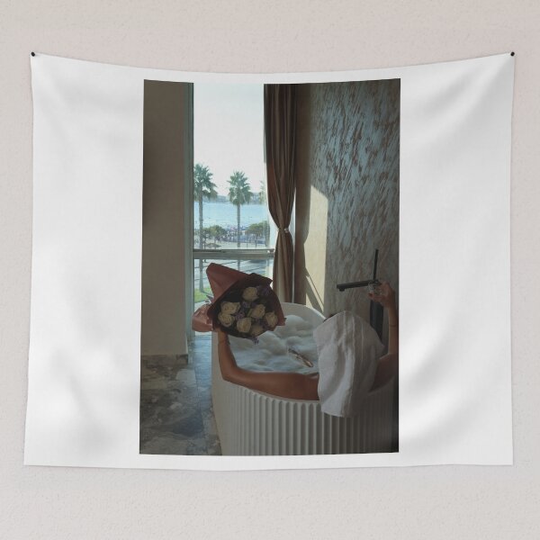 Item preview, Luxury bathtub view overlooking the sea designed and sold by MMLK9394.