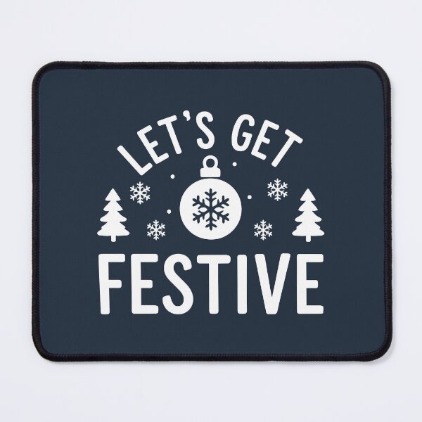 Item preview, Let's Get Festive – Festive Holiday Art designed and sold by Tklezardesigns.