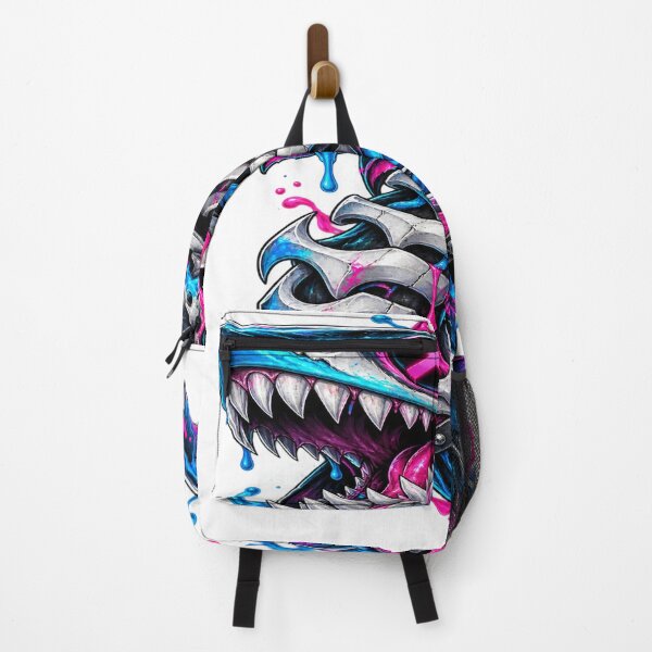 Item preview, Neon Shark Skeleton Streetwear designed and sold by VYBORA Studio.