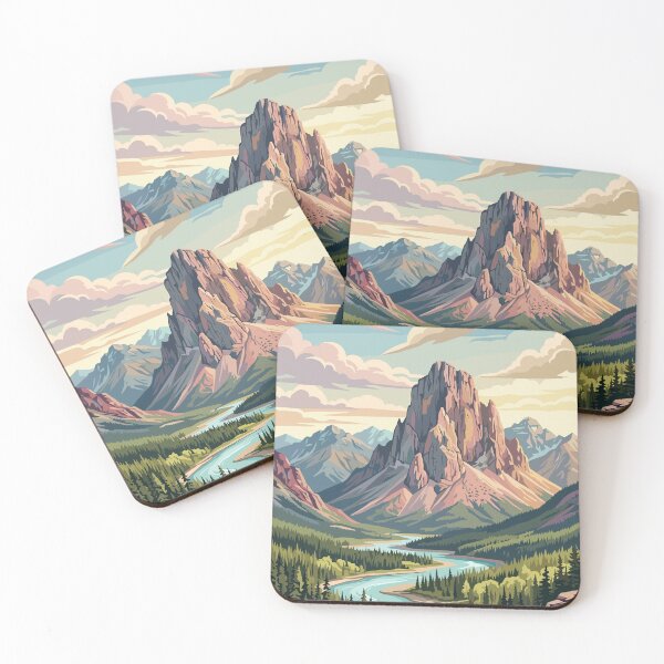 Item preview, Nááts'įhch'oh National Park Canada Travel Vintage designed and sold by RareDeerArt.