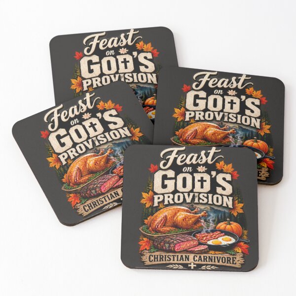 Item preview, FEAST ON GOD'S PROVISION -CHRISTIAN CARNIVORE designed and sold by CarnivoreGifts.