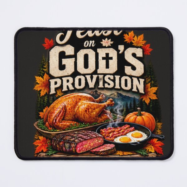 Item preview, FEAST ON GOD'S PROVISION -CHRISTIAN CARNIVORE designed and sold by CarnivoreGifts.