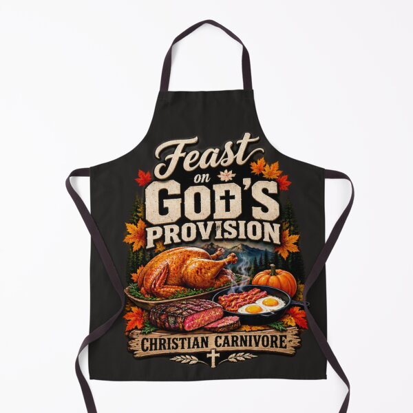 Item preview, FEAST ON GOD'S PROVISION -CHRISTIAN CARNIVORE designed and sold by CarnivoreGifts.