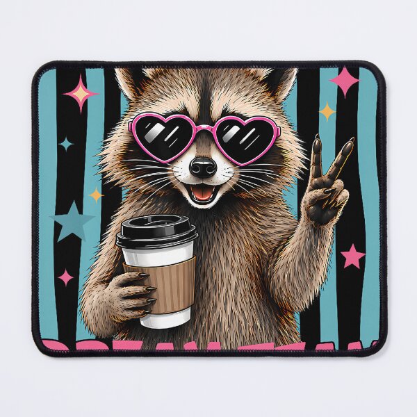 Item preview, Fifth 5Th Grade Dream Team Raccoon Teacher Back To School designed and sold by ripgoatclothing.