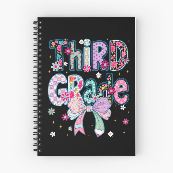 Item preview, Third Grade Coquette Floral Bow Back to School Design designed and sold by NoeValdric.