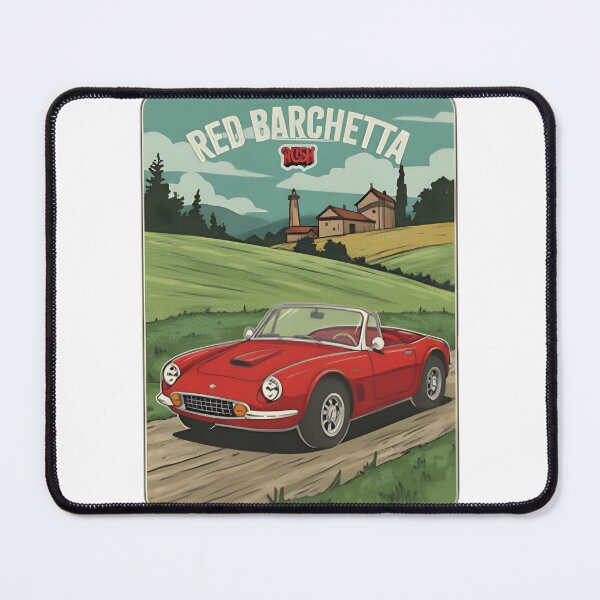 Item preview, Red Barchetta Rush Band Vintage Tee – Classic Rock Car Art ⭐⭐⭐⭐⭐ designed and sold by Alecz5.