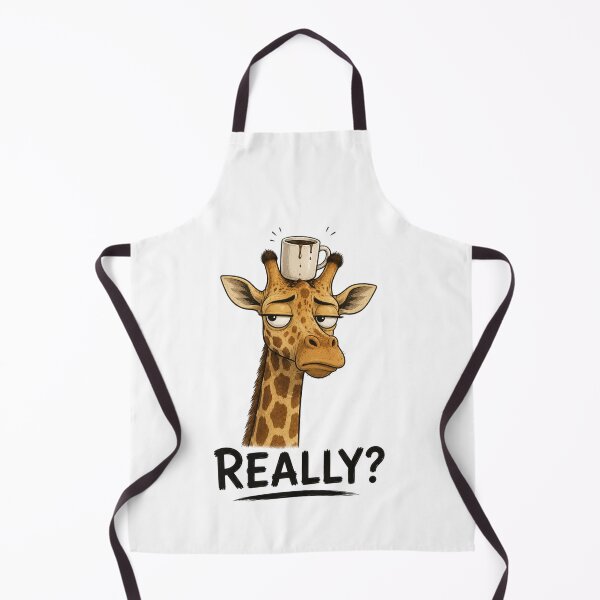 Item preview, REALLY? Funny Giraffe T-Shirt | Coffee Lover Animal Humor designed and sold by Kiinaaa.