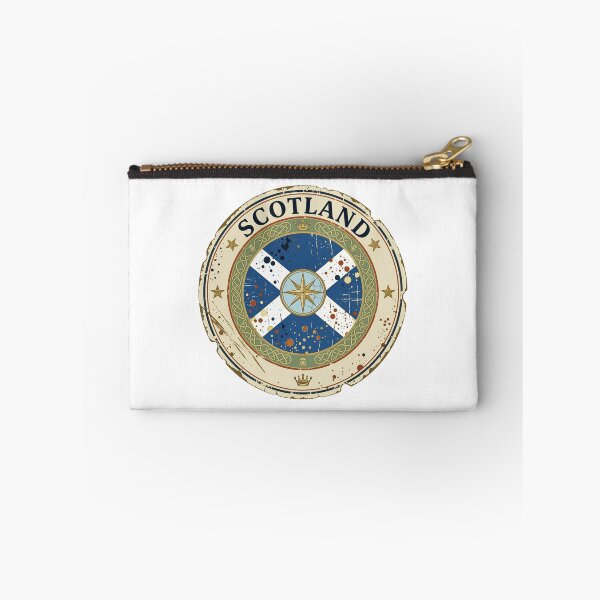 Item preview, Scotland Vintage Flag Compass Emblem designed and sold by jeshands.