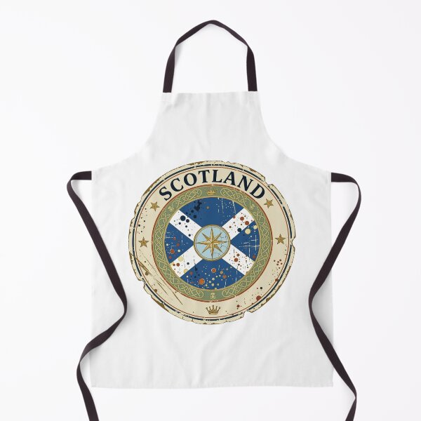 Item preview, Scotland Vintage Flag Compass Emblem designed and sold by jeshands.