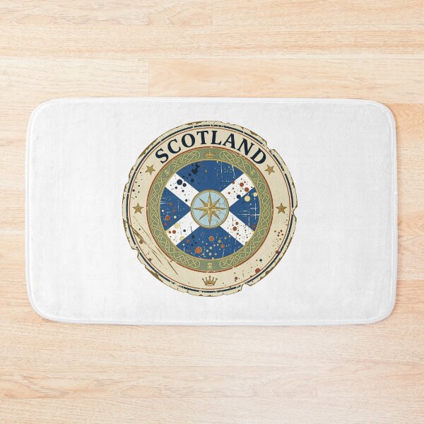 Item preview, Scotland Vintage Flag Compass Emblem designed and sold by jeshands.