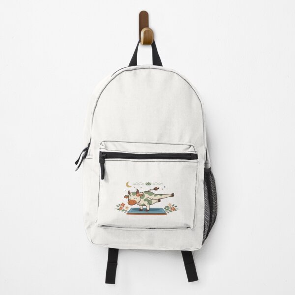 Item preview, Cow Yoga Funny Cartoon Gift for Yoga Fans, Wellness Lovers & Kids designed and sold by stylishdzign.