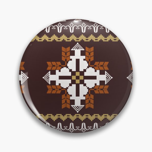 Item preview, Traditional Abstract Cross-stitch Ethnic Pattern. designed and sold by Aesthetic shapes design.