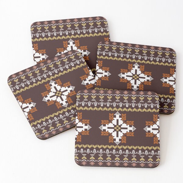 Item preview, Traditional Abstract Cross-stitch Ethnic Pattern. designed and sold by Aesthetic shapes design.