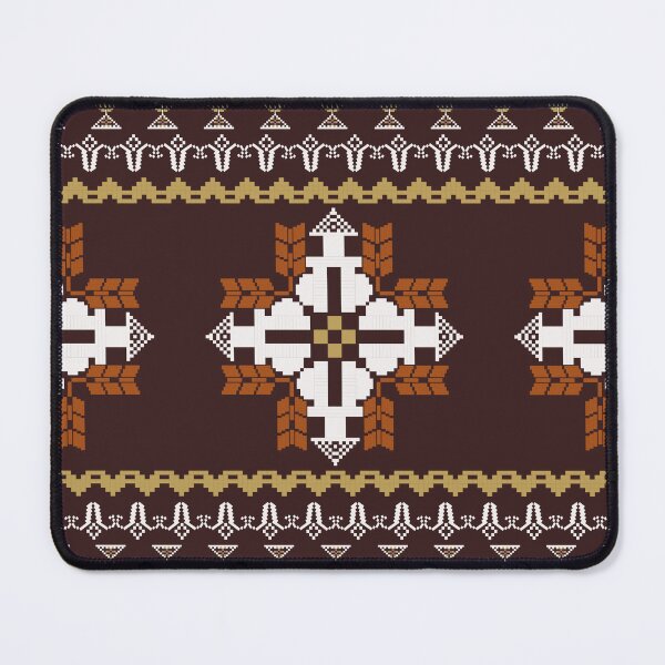 Item preview, Traditional Abstract Cross-stitch Ethnic Pattern. designed and sold by Aesthetic shapes design.