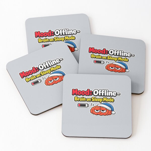 Item preview, Mood: Offline – Brain on Sleep Mode designed and sold by Dew Drop Designs.